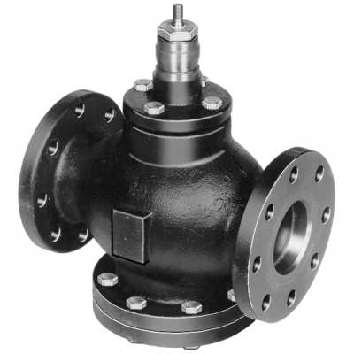 2-way flanged Globe valve