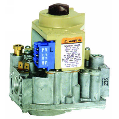24 Vac, Standard Opening, Intermittent Pilot gas valve with 1/2 in. x 1/2 in. inlet/outlet